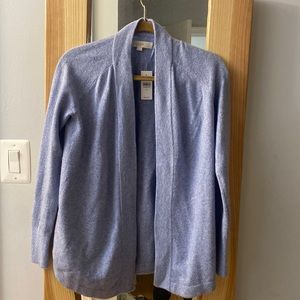 Loft periwinkle cardigan